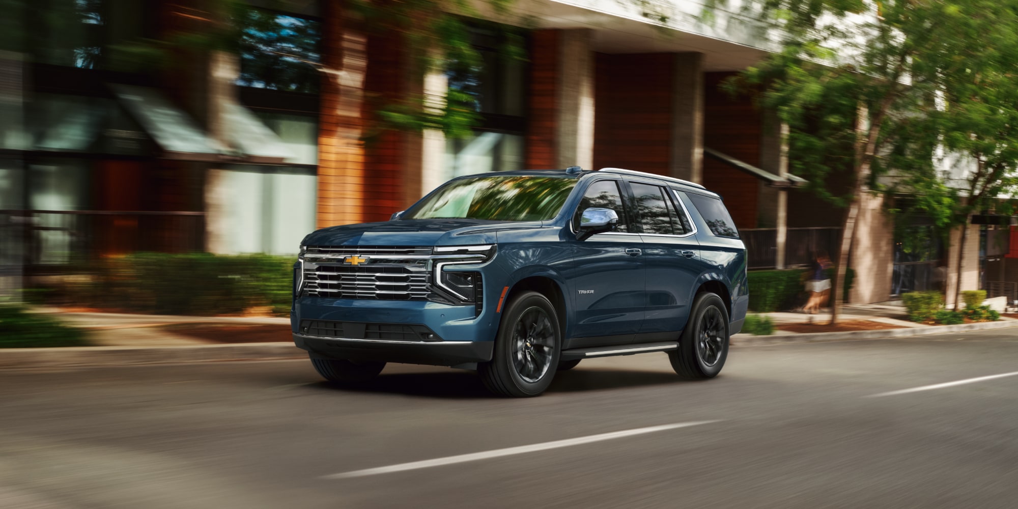 Suburban Premier shown in Lakeshore Blue