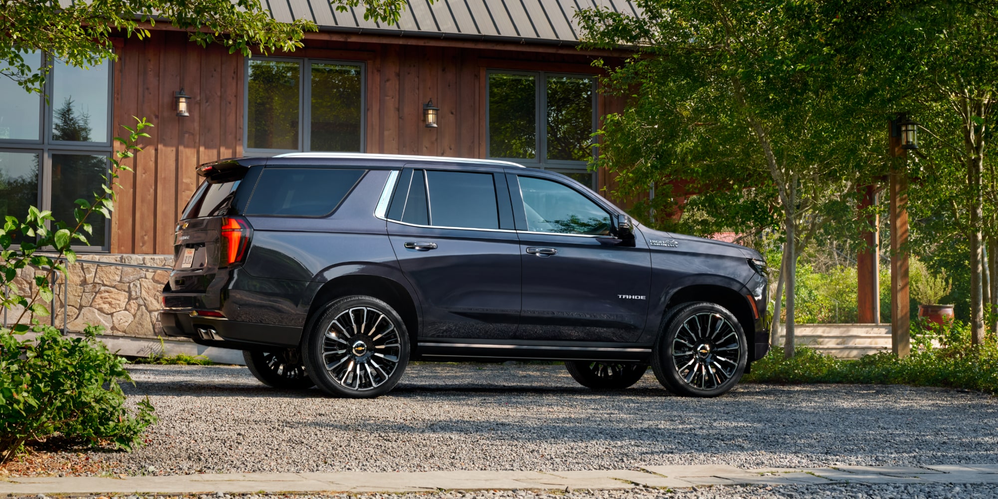 Suburban High Country shown in Dark Ash Metallic