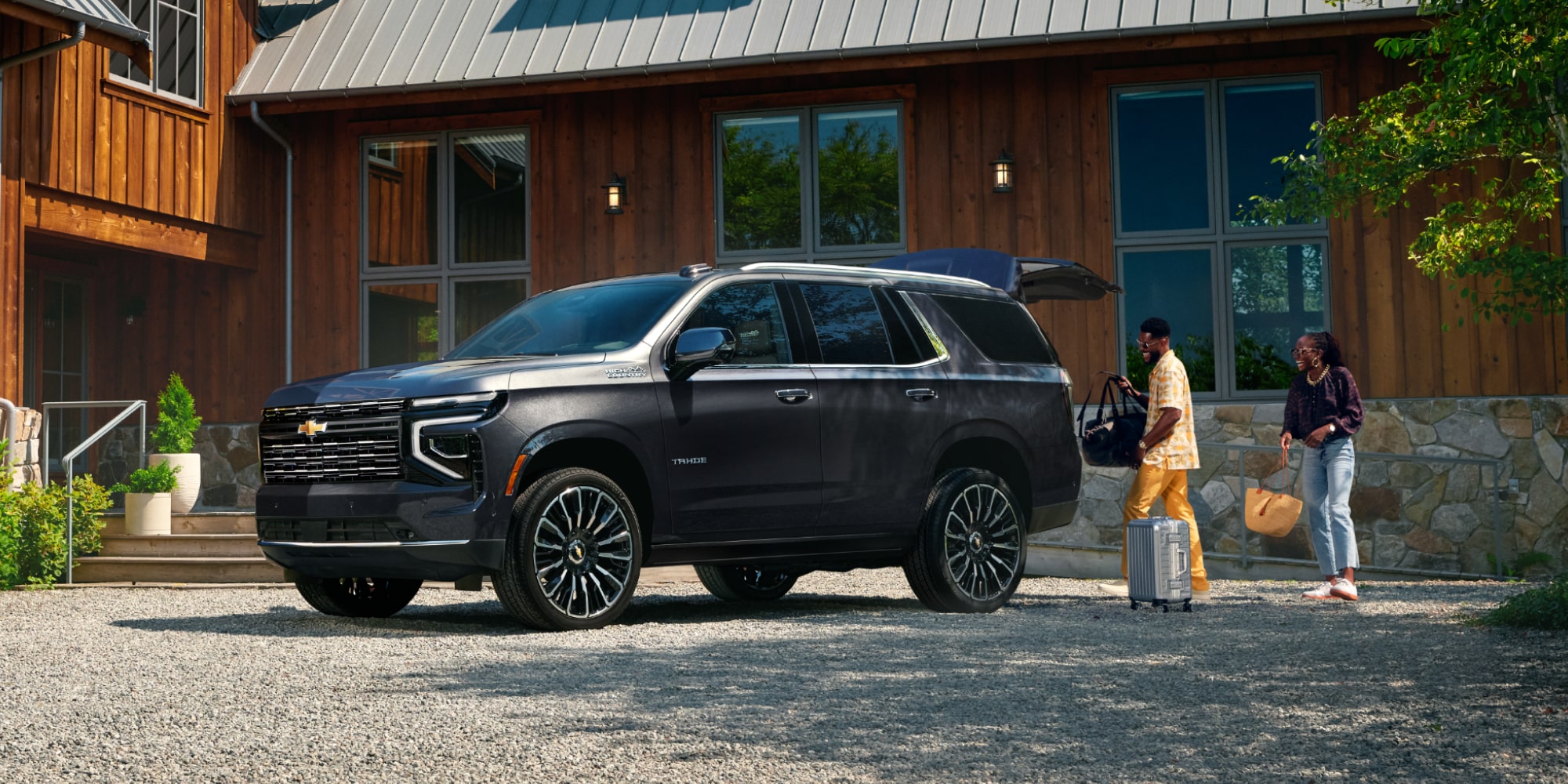 Suburban High Country shown in Dark Ash Metallic