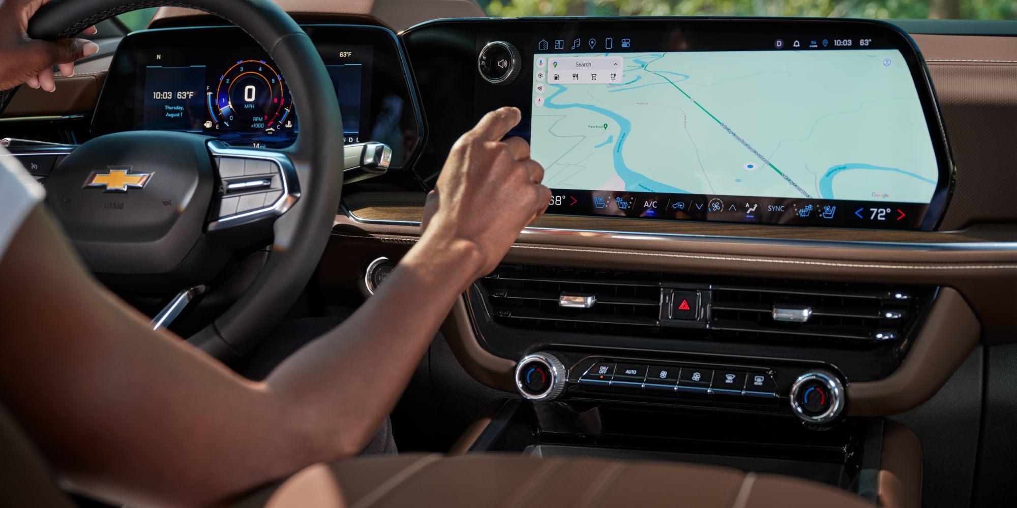 Tahoe High Country shown in Jet Black/Mocha interior