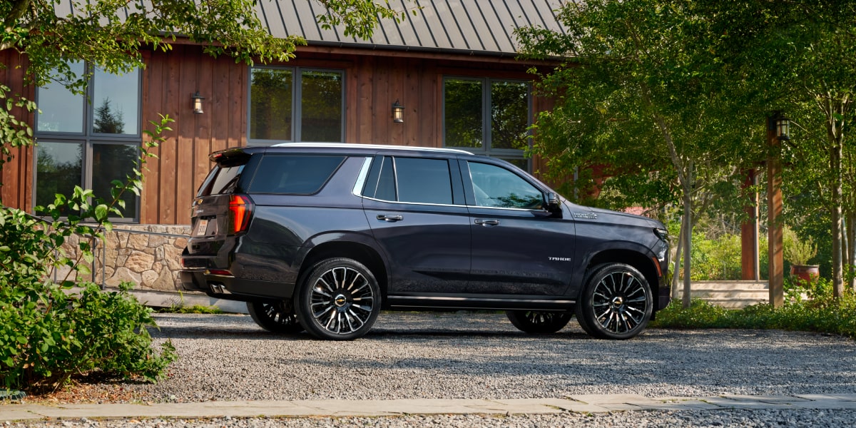 Suburban High Country shown in Dark Ash Metallic