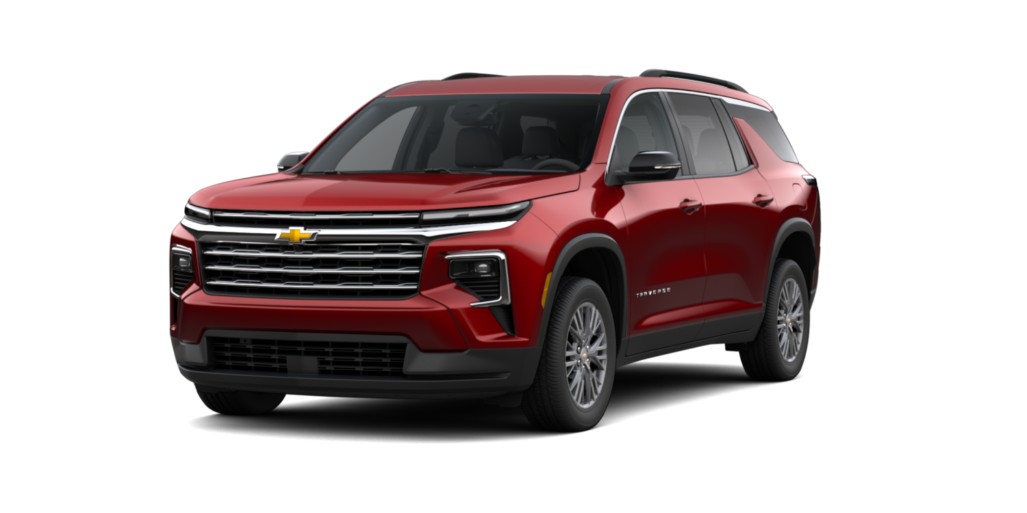 2027 Chevrolet Traverse LT in Radiant Red Tintcoat