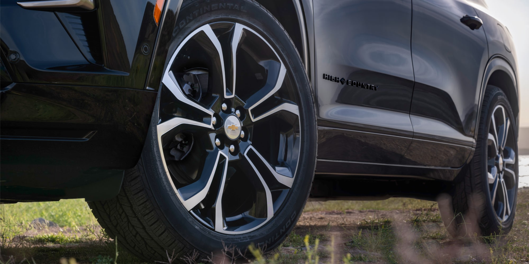 Close-up of the 2027 Chevy Traverse Wheels