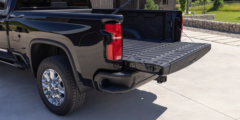 2026 Chevrolet Silverado HD with a full bed of jobsite materials