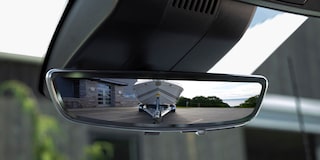 Available rear view camera mirror.