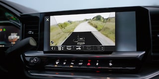 Silverado 2500 HD High Country with Black leather interior and available features shown.