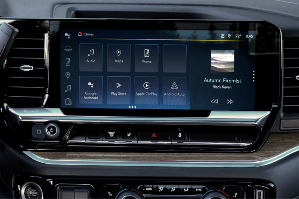 2026 Chevrolet Silverado HD premium interior cabin command center with leather seating