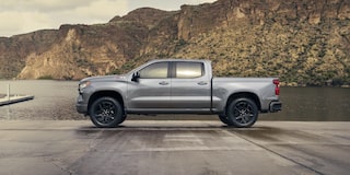 2025 Chevy Silverado LD Side Profile Parked by a Lake