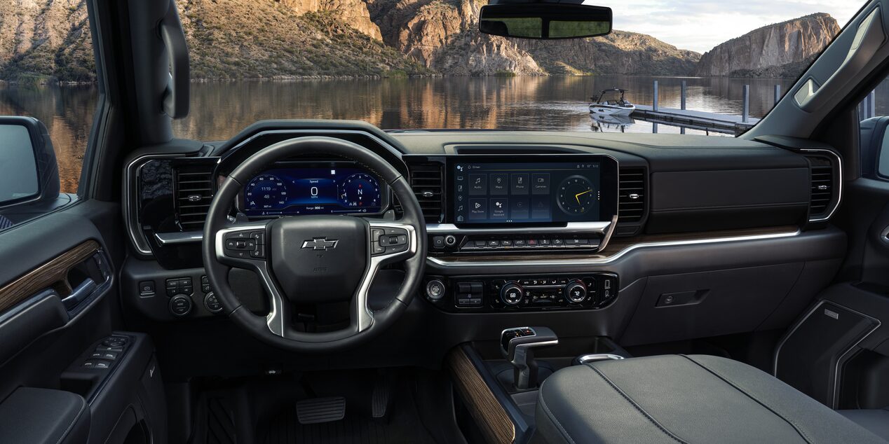 2025 Chevy Silverado LD Interior Full Dashboard View
