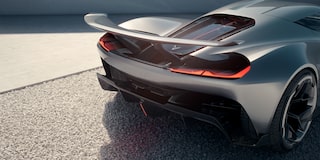 Rear Side View of the 2026 Corvette CX