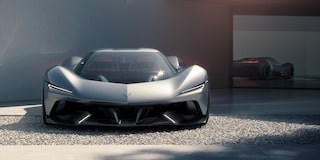 Full View of the 2026 Corvette CX Front Grille