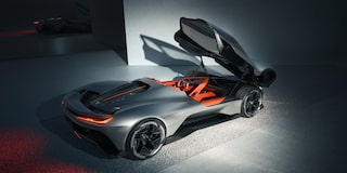 View of the Open Top on the 2026 Corvette CX