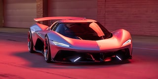 View of the Open Top on the 2026 Corvette CX