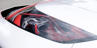 View of the Open Top on the 2026 Corvette CX