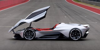 View of the Open Top on the 2026 Corvette CX
