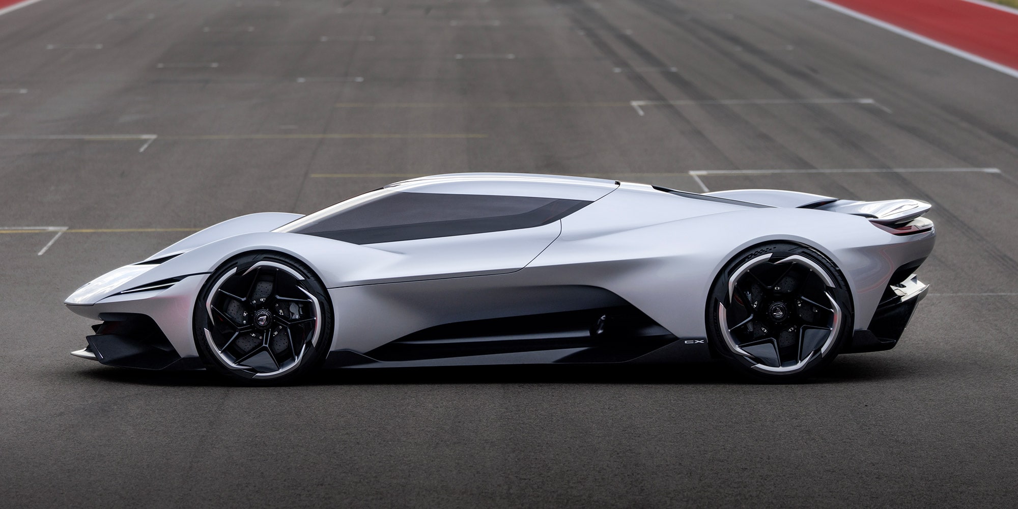 Driver side view of the 2026 Corvette CX