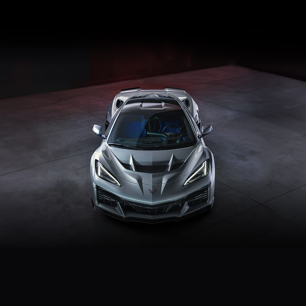Overhead View of the 2026 Chevy Corvette ZR1X