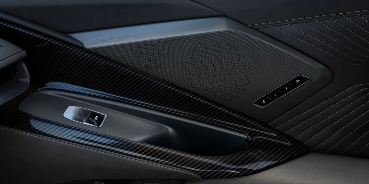 Interior Door Panel Inside the 2026 Corvette