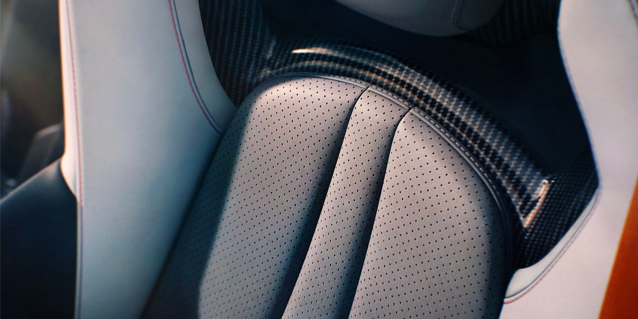 Leather Material Inside the 2026 Corvette