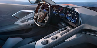 Interior Passenger Dashboard View Inside the 2026 Corvette