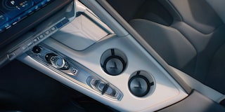 Driving Mode Buttons on Center Console Inside the 2026 Corvette