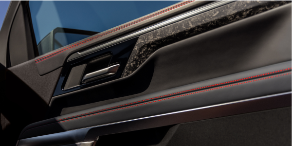 Close-up of the 2027 Chevy Silverado 1500 Infotainment Screen Displaying the YouTube App Displaying Truck Videos