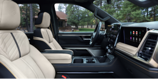 Front Passenger View of the Steering Wheel and Display Dashboard of a 2026 Chevy Colorado Pickup Truck