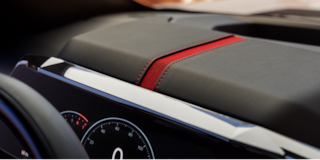 Close-up of the Display Dashboard with the Driver Selecting a Program in a 2026 Chevy Colorado