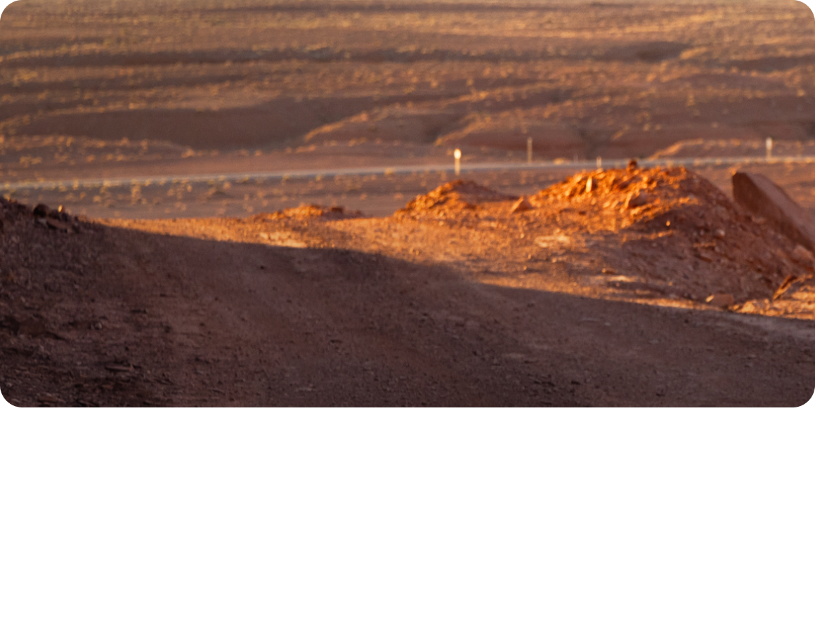 Rocky terrain backplate for the 2026 Chevrolet Silverado LD .