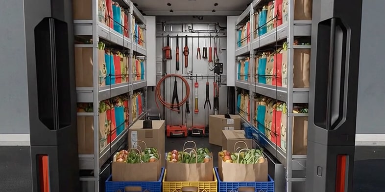 2025 brightdrop cargo interior upfits