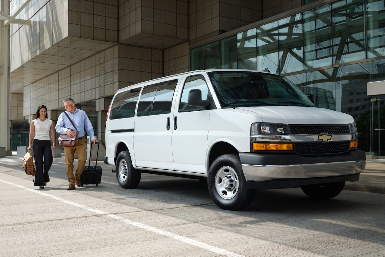 2024 Chevrolet Express Passenger Van Seating