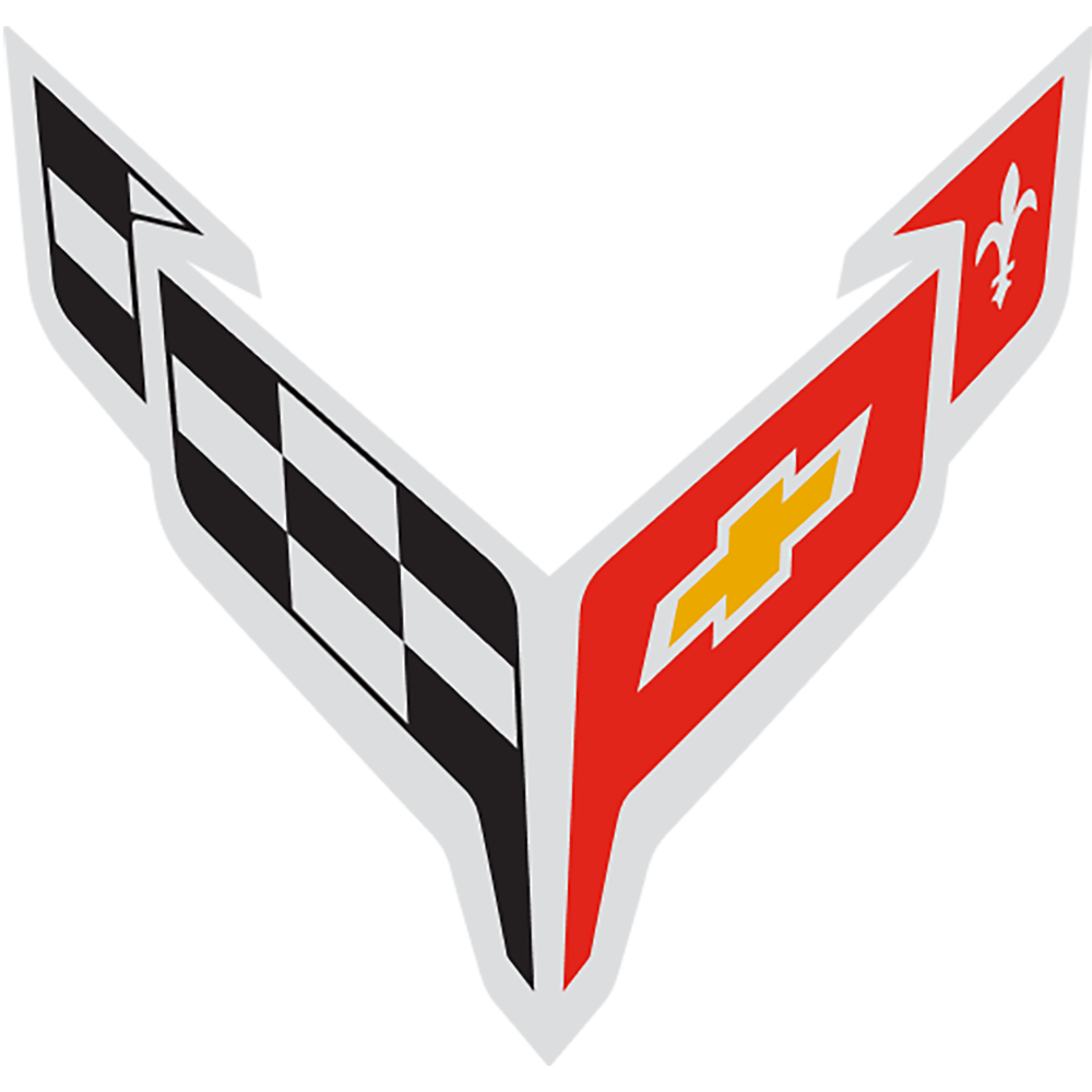 Corvette Cross-Flags Icon