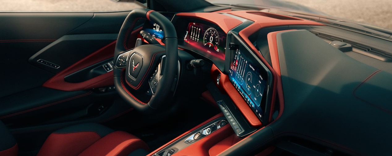 The Interior of a Corvette Stingray
