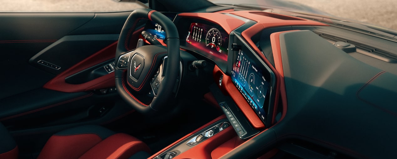 The Interior of a Corvette Stingray