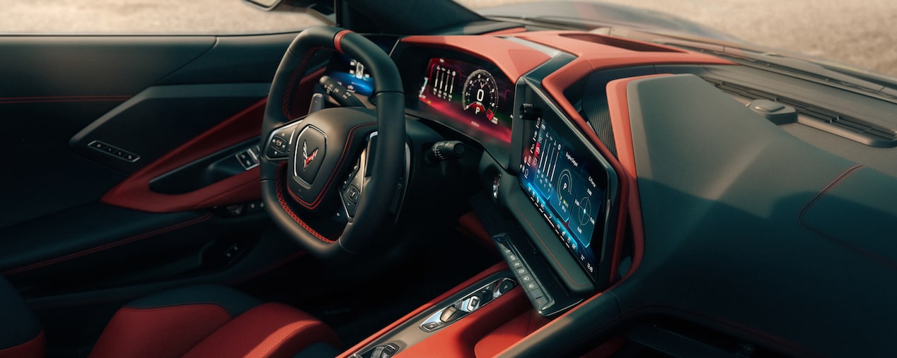 The Interior of a Corvette Stingray