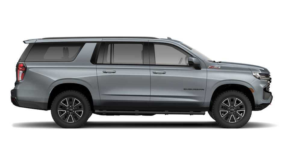 Profile Shot of 2021 Suburban Large SUV
