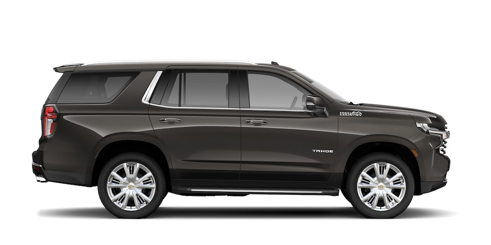 Profile Shot of 2021 Tahoe Full-Size SUV