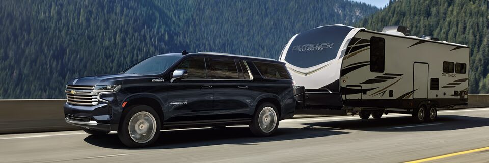 2023 Suburban w/ Towing Camper