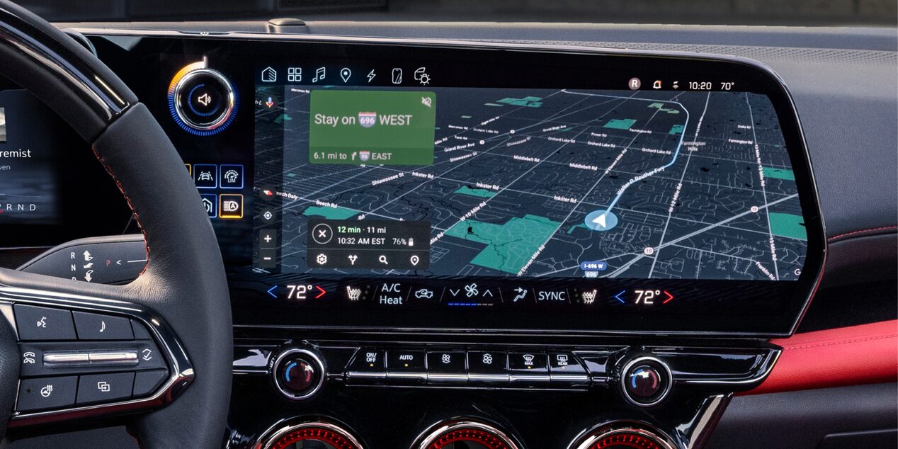 Blazer EV Infotainment Screen 