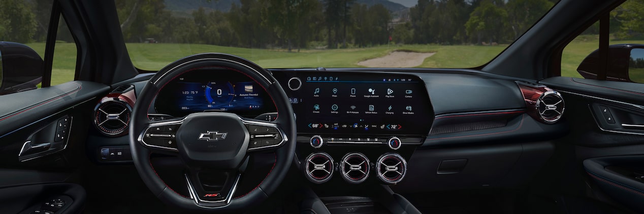 Interior Dashboard and Cabin on Blazer EV