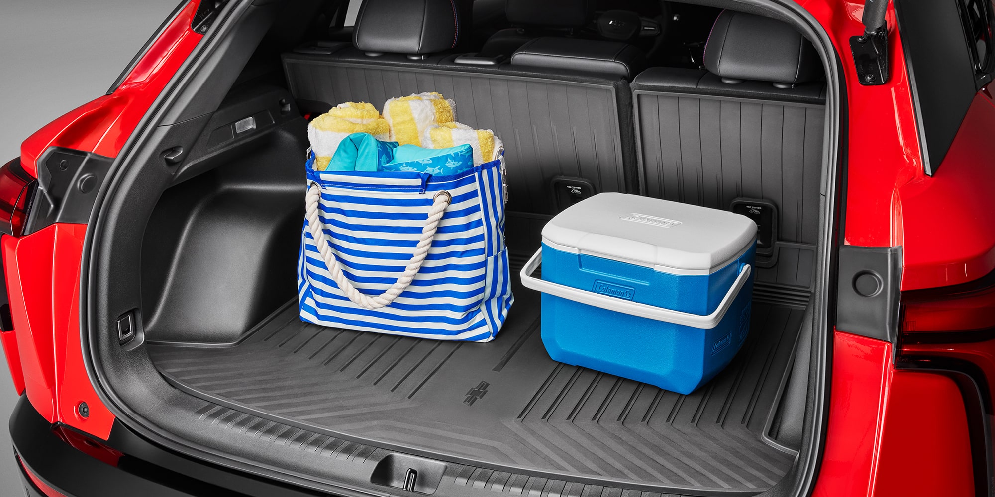 A View of the Cargo Space in the Chevy Blazer EV