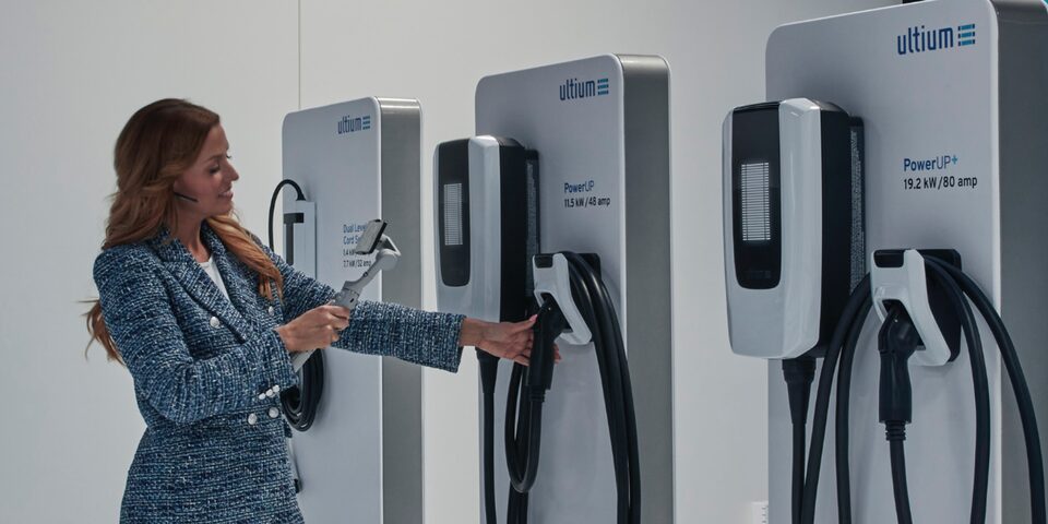 Ultium Public Charging Station