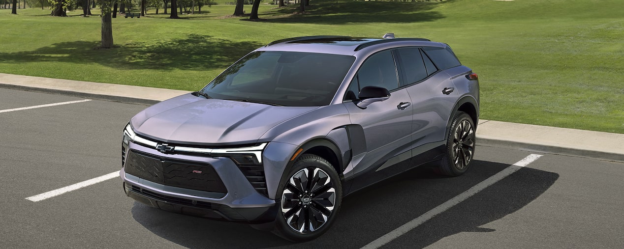 Chevy Blazer EV Parked in a Parking Lot