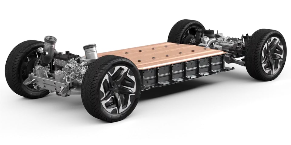 Plataforma de batería de la Silverado EV