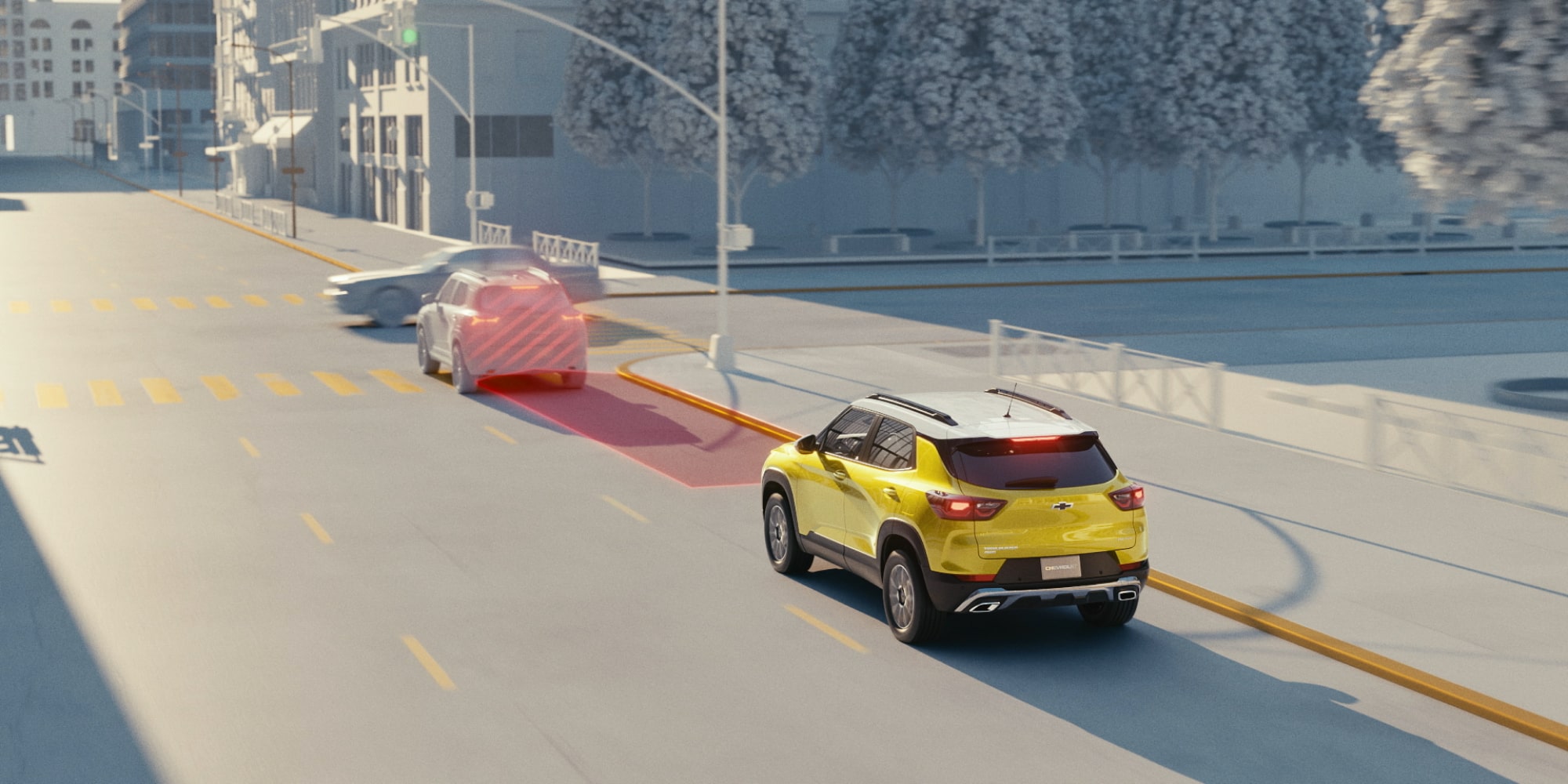 Forward Collision Alert y frenado de emergencia automático