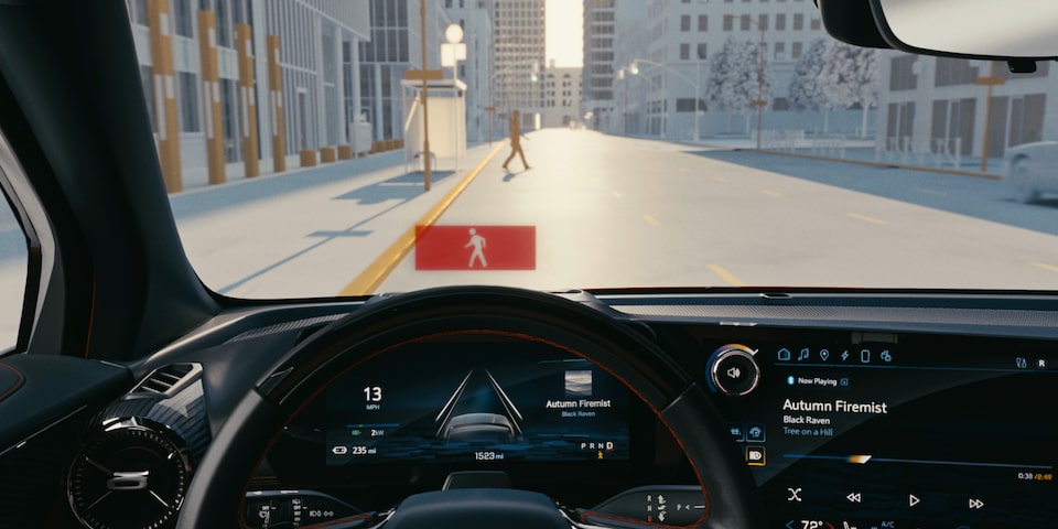 Front Pedestrian Braking