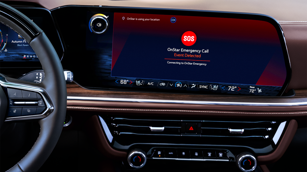 Características de seguridad OnStar - Llamada de emergencia