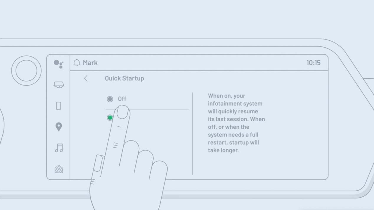 Quick Start Up with Google built-in