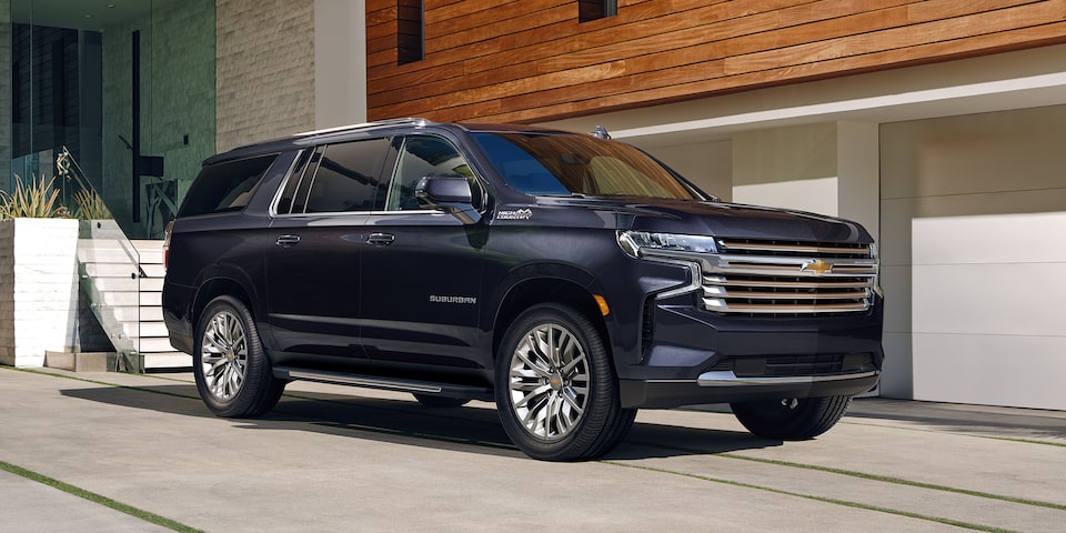 2023 Suburban Large SUV Front Side View