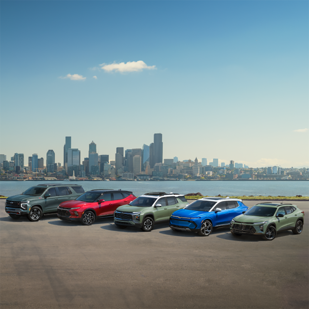 The Chevrolet SUV lineup